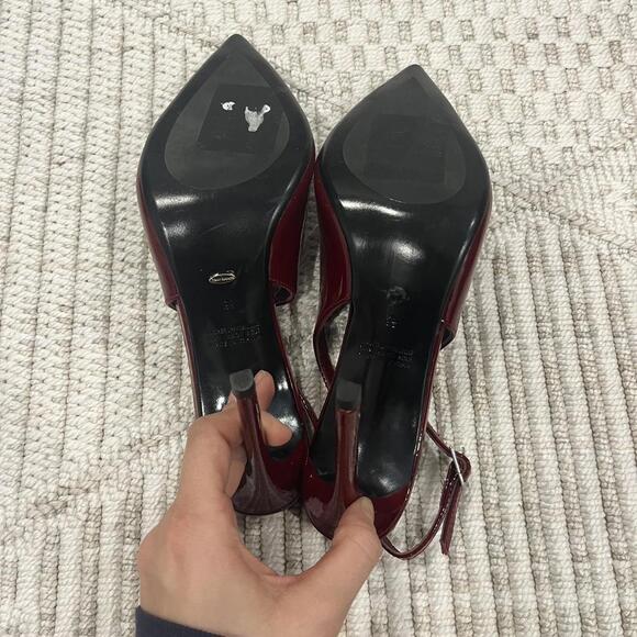 Tony Bianco Asti Slingback Heels in Bordeaux - Picture 7 of 7